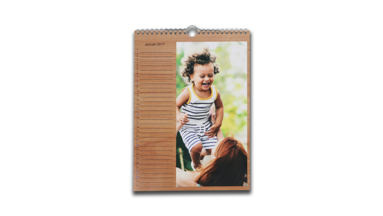 Gepersonaliseerde verjaardagskalender bij Het Fotoalbum